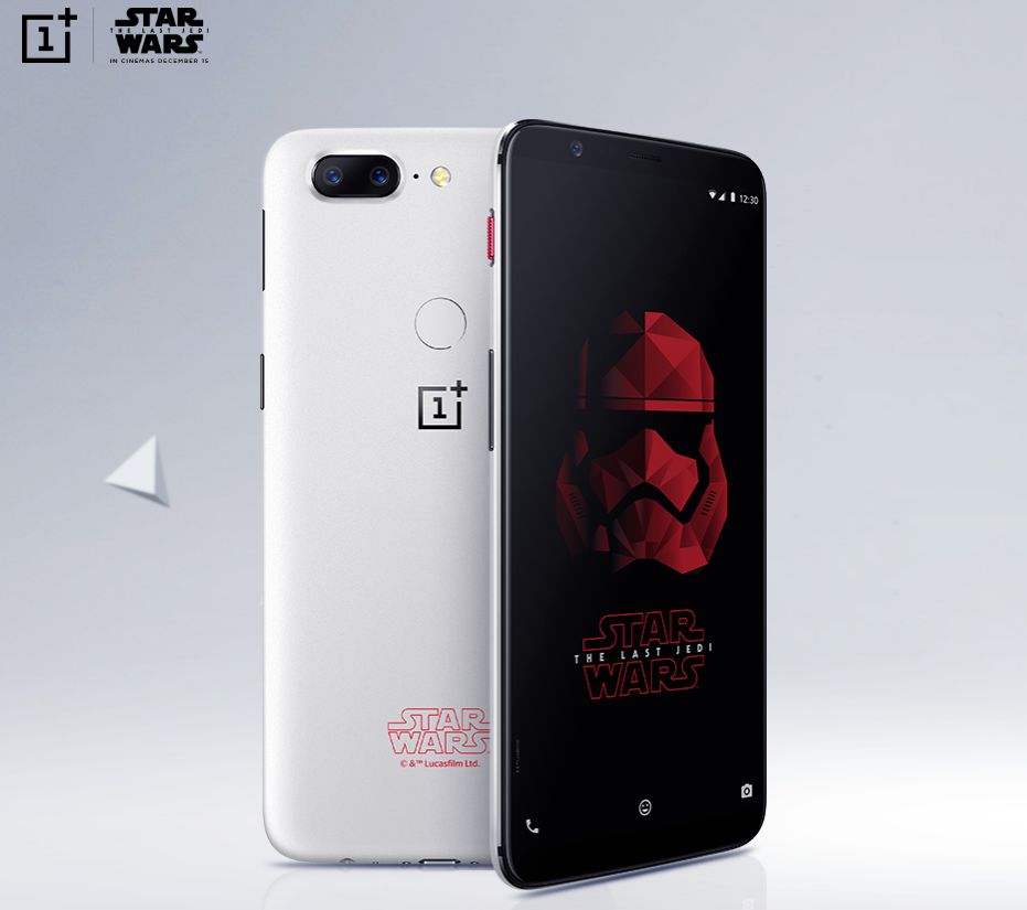 oneplus 5t star wars edition